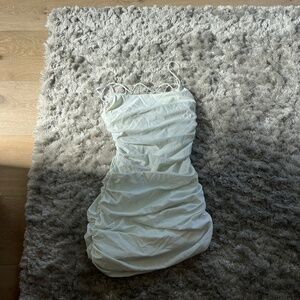 Super down mini dress